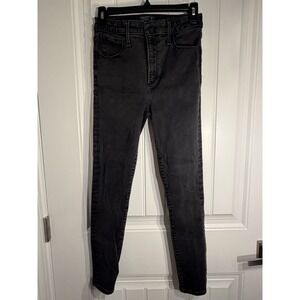 Abercrombie & Fitch Simone High Rise Super Skinny Jeans Womens 6s (26) Black